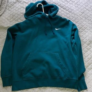 Blue-Green Nike Hoodie